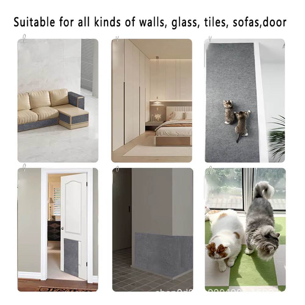 Cat Scratching Mat: Trimmable Furniture & Sofa Protector