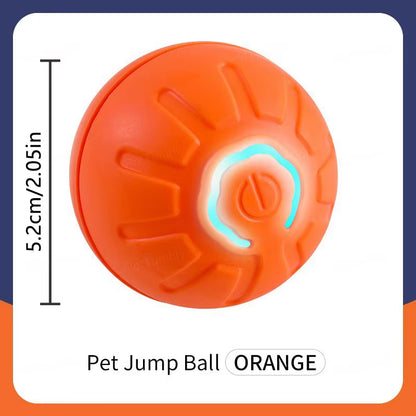Smart Electronic Dog & Cat Toy: USB Bouncing Ball for Indoor Play and Exercise