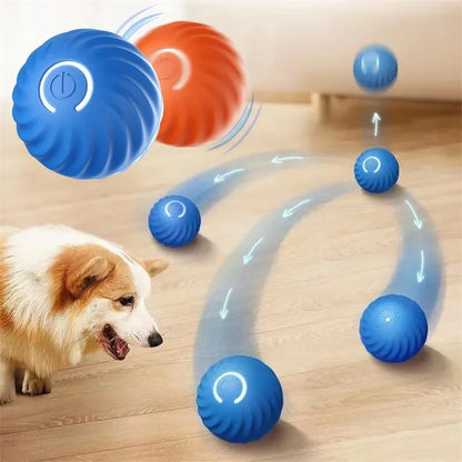 Smart Electronic Dog & Cat Toy: USB Bouncing Ball for Indoor Play and Exercise