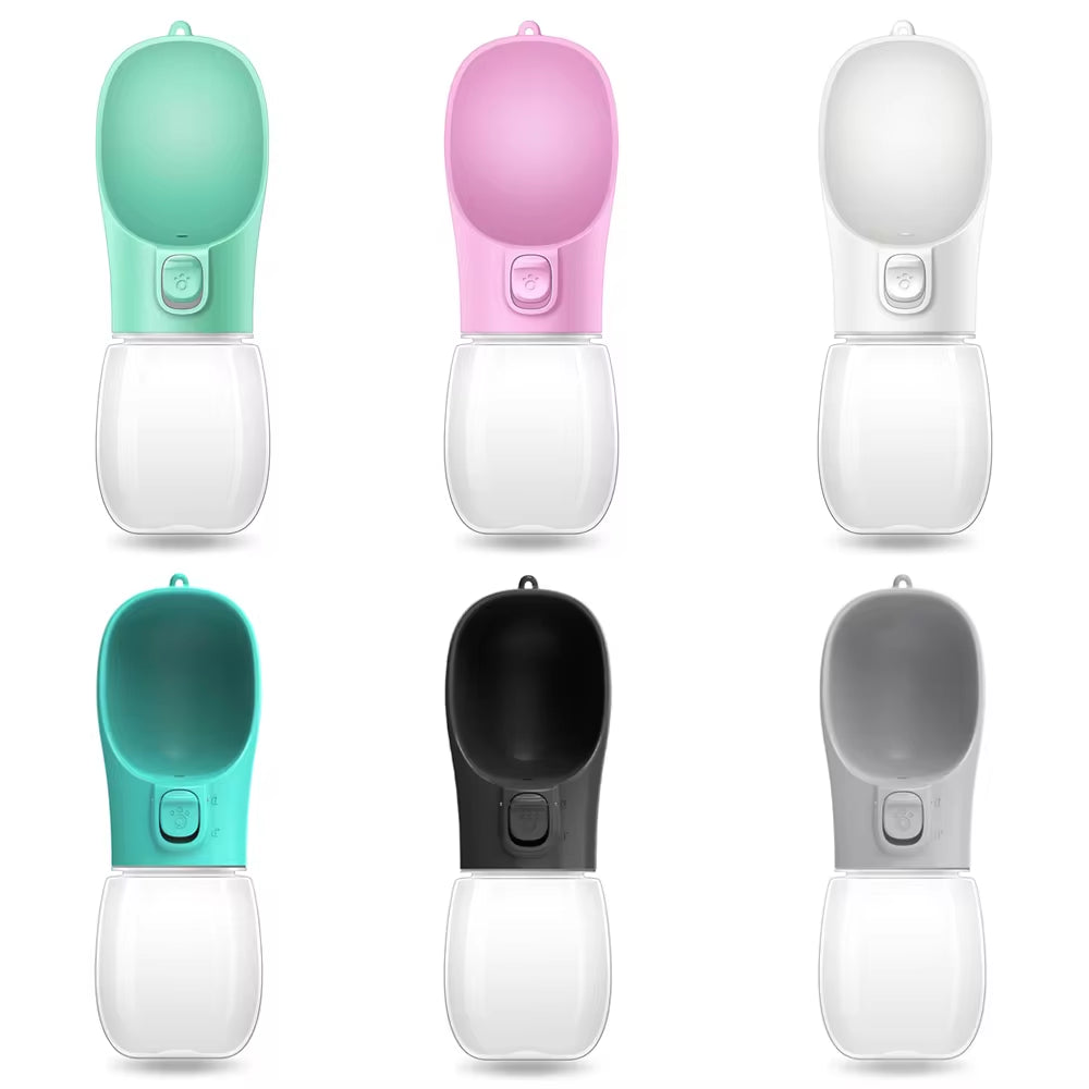 Portable Dog Water Bottle: Leakproof Travel Dispenser & Drinking Bowl
